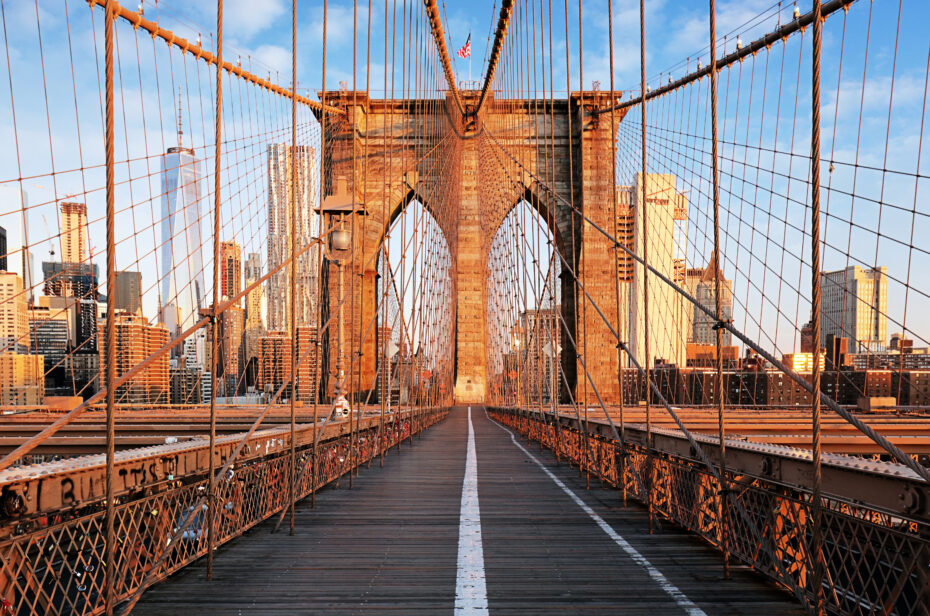New York, Brooklyn Bridge, Manhattan